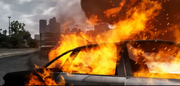 Feuer und Krankenwagen V