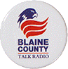 Blaine-County-Talk-Radio-Ansteckplakette