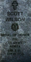 Scott-Wilson-Grabstein