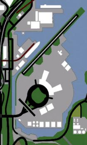 Easter Bay Airport, San Fierro, SA-map