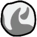 Schneeball-HUD-Symbol