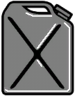 Benzinkanister-HUD-Symbol