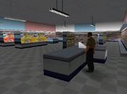 Supermarkt Vice City Innen