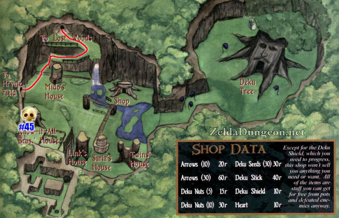 Bild Karte.kokiriwald.jpg Nintendo Wiki FANDOM powered by Wikia