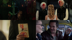 1x04 parallèles références Tweedles David Bowie Blair Ramos Tweedledee Tweedledum Neal Cassidy Les Clochards célestes