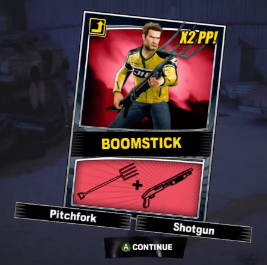 combo cards dead rising 2 off the record
