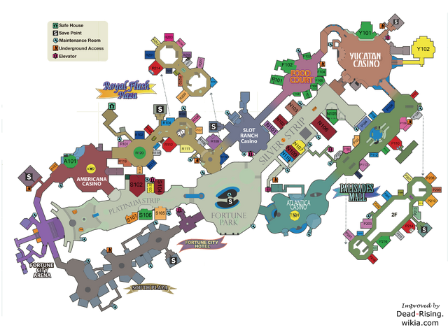 Image - Dead Rising 2 Map smaller.png | Dead Rising Wiki | FANDOM
