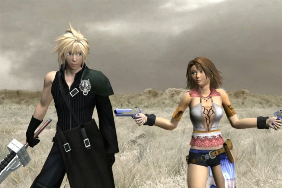 final fantasy cloud and yuna