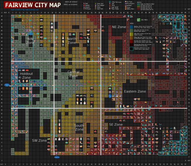 Map Dead Frontier Wiki FANDOM Powered By Wikia   652