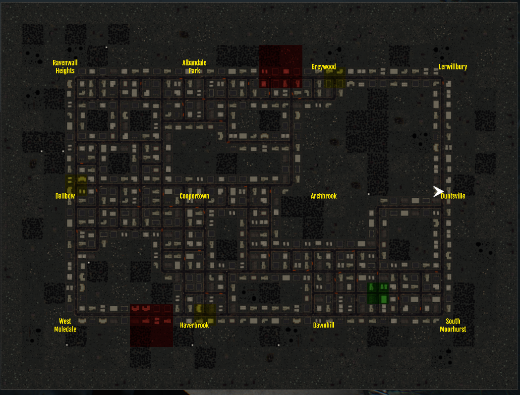 World Map Dead Frontier II Wiki Fandom