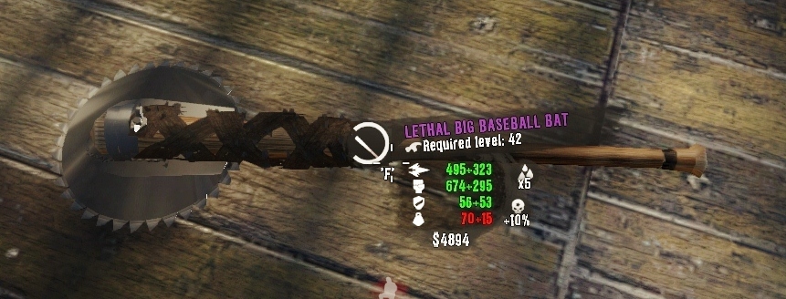 dead island weapon mods