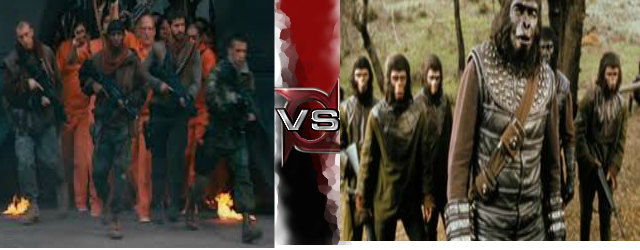 League of Shadows vs Ape-Men