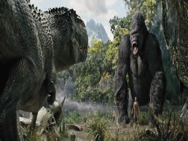 kong vs v rex statue