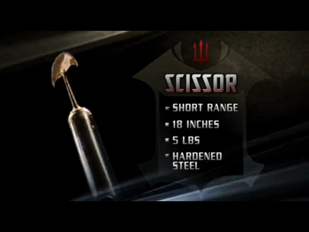 Scissor Deadliest Warrior Wiki FANDOM powered by Wikia