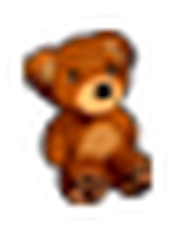 dead teddy bear