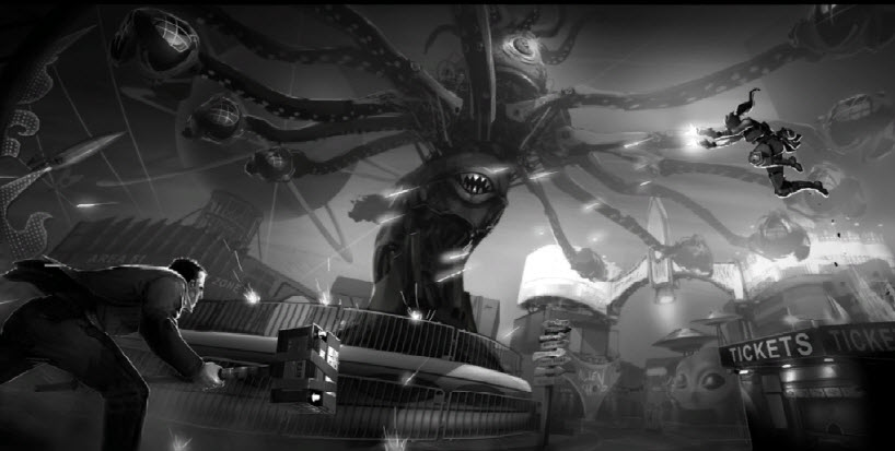 Image - Dead rising 2 off the record concept art from main menu art page psyopath end game boss ...