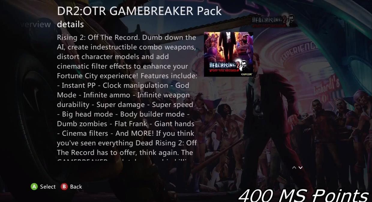 dead rising 2 off the record gamebreaker pack ps3