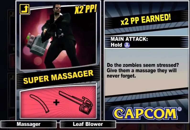 dead rising 2: off the record combo cards