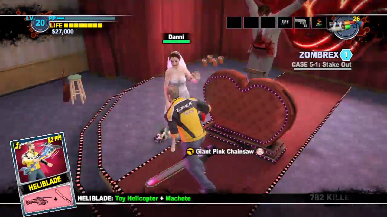 all combo cards for dead rising 2