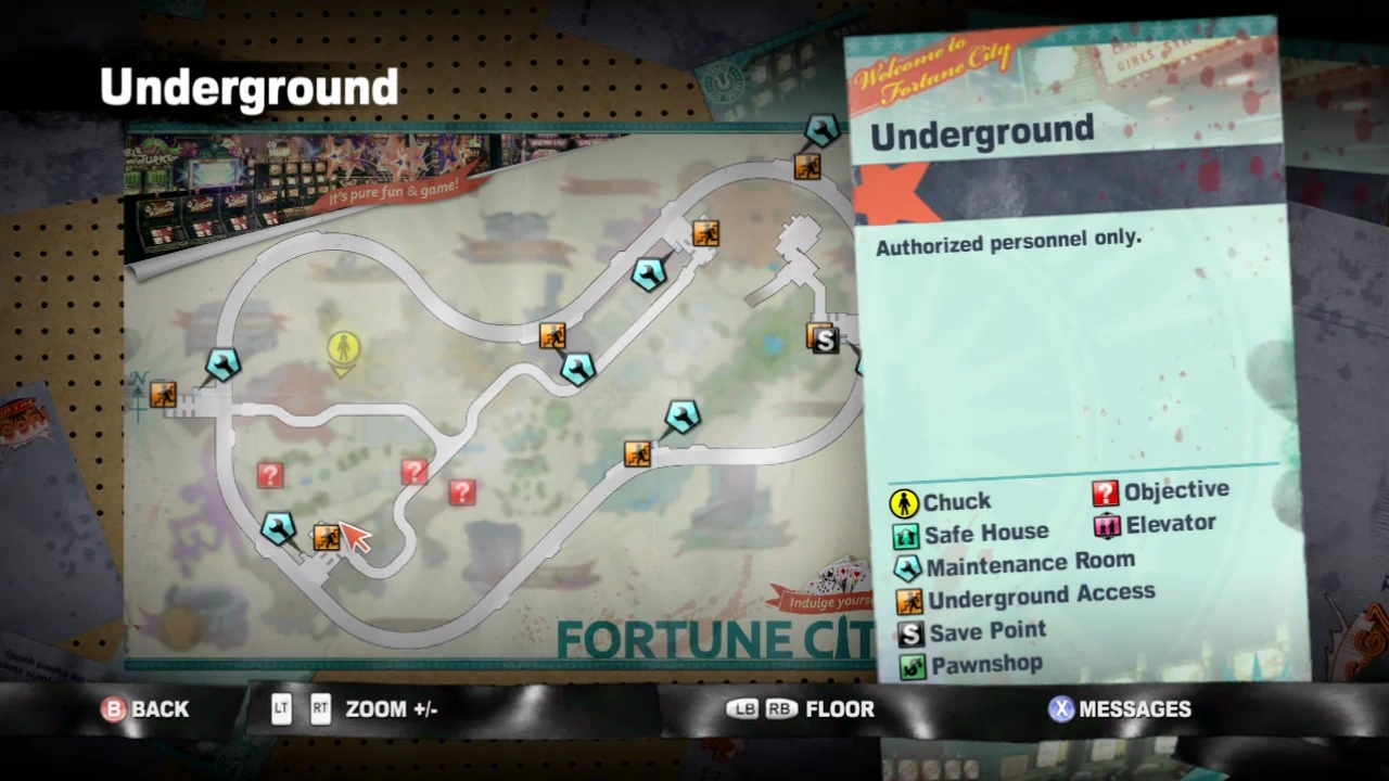 Image - Dead rising 2 underground map 00165 justin tv (2).png | Dead