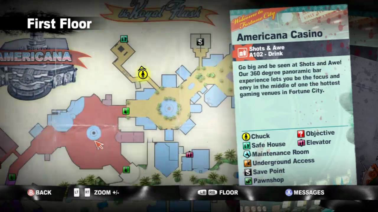 Image - Dead rising 2 shots and awe map.png | Dead Rising Wiki | FANDOM