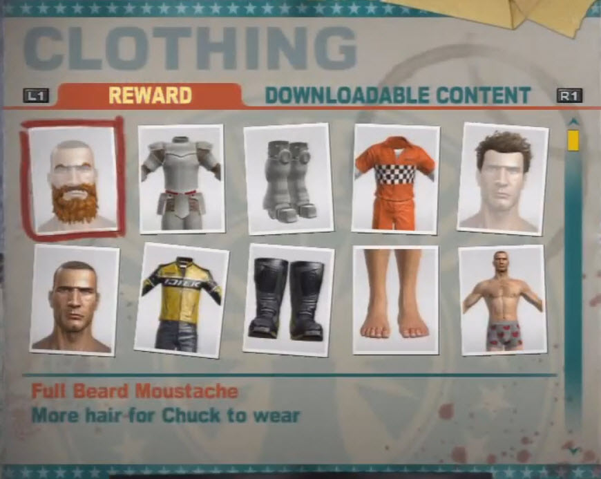 dead rising 3 clothing