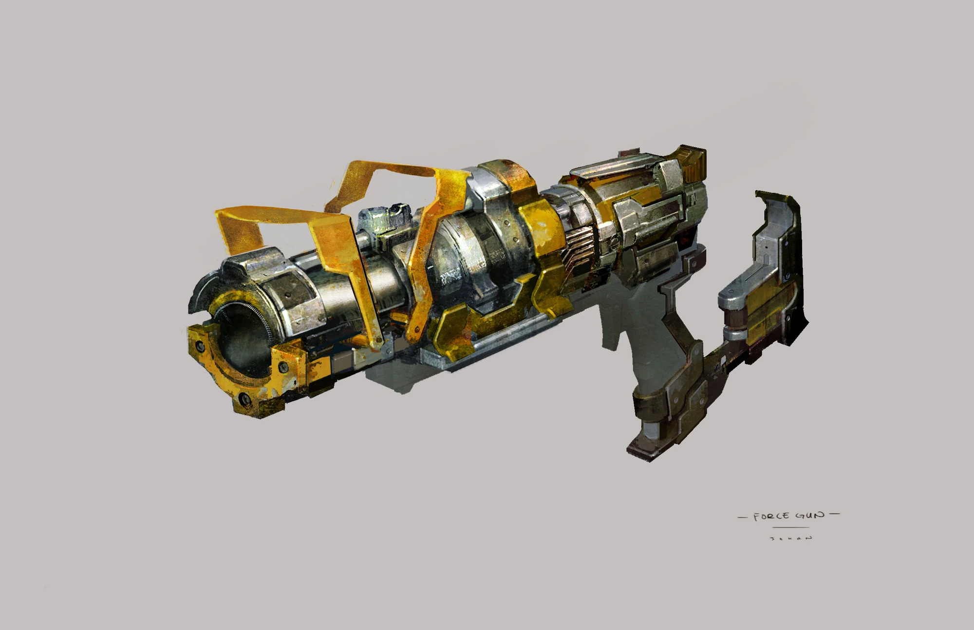 Image DS3 Force Gun Concept Art1.jpg Dead Space Wiki FANDOM