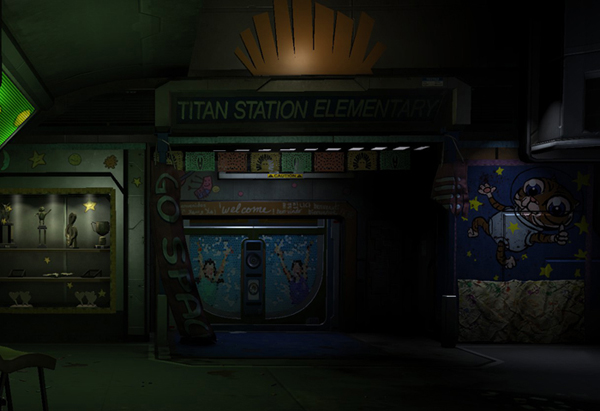 titan station dead space concept art