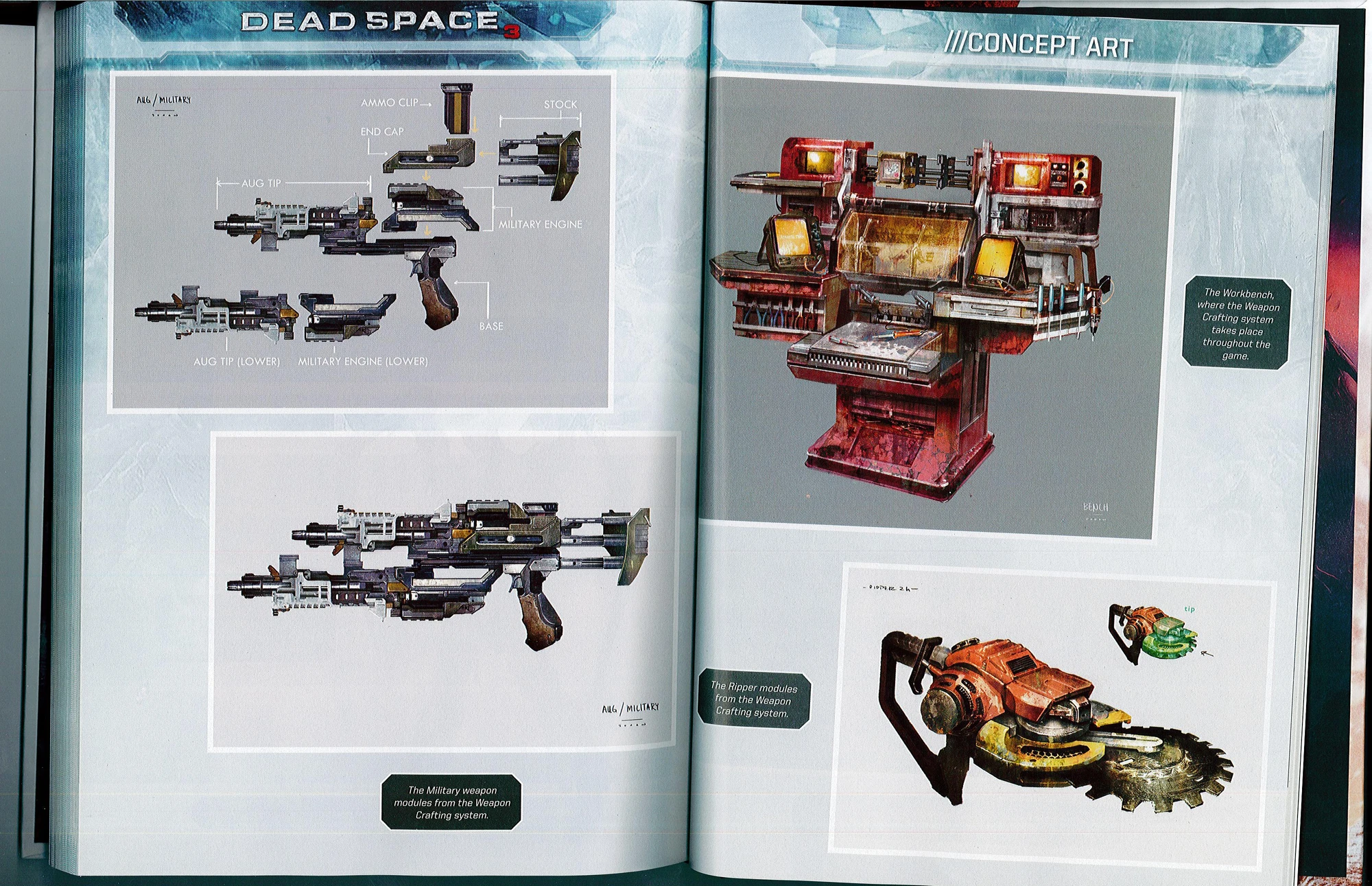 Image DS3 Guide Weapon and Bench concept art.JPG Dead Space Wiki