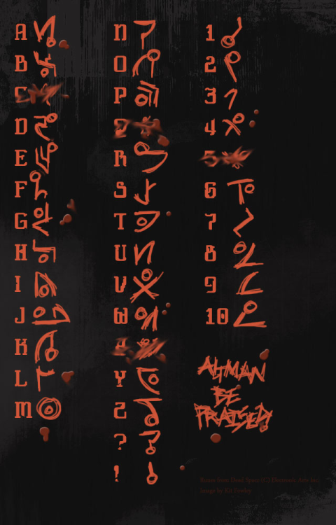 dead space marker script