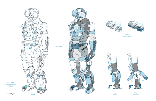 Image - Security Suit concept.gif | Dead Space Wiki | FANDOM powered by ...