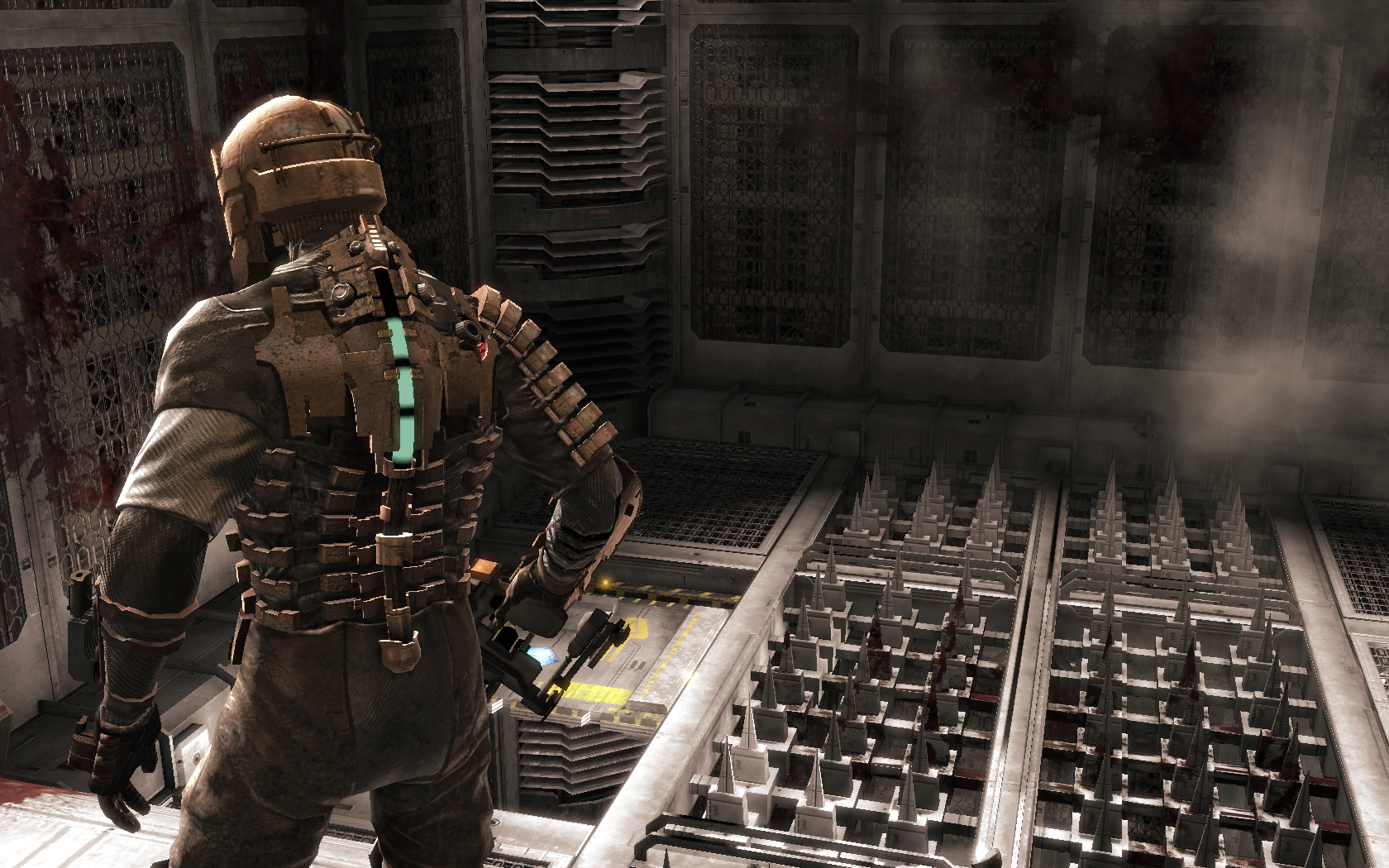 finished dead space ignition. where is the bonus suit?