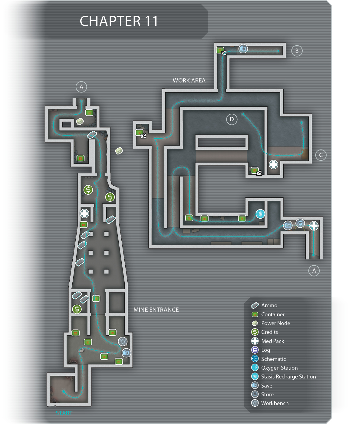 dead space 1 map