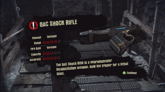 Gac Shock Rifle Dead To Rights Wiki Fandom