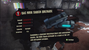 Gac Nmx Shock Grenade Dead To Rights Wiki Fandom