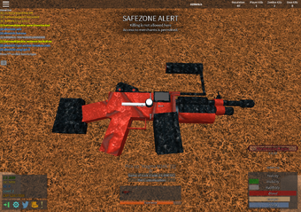 Magma Guns Deadzone Remade Wiki Fandom - roblox deadzone remade my good items