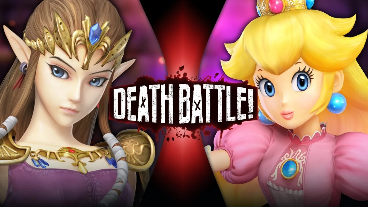 Imagen Zelda VS Peach.jpg Wikia Death Battle! En Español FANDOM