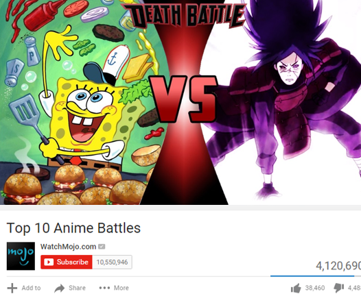 Image - Top 10 Anime Battles.png | DEATH BATTLE Wiki | FANDOM powered