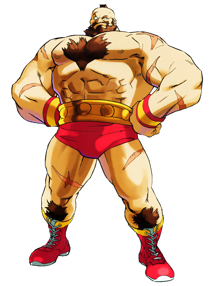 Image Street Fighter Zangief As He Appears In Marvel Vs Capcom Png