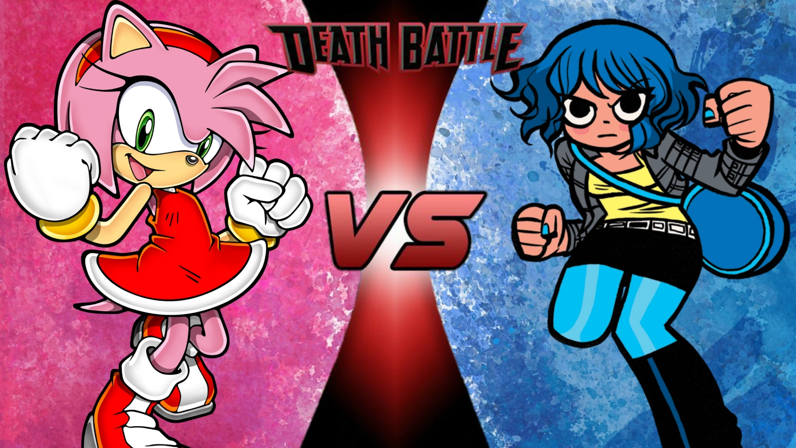 Image - Amy Rose vs. Ramona Flowers - Death Battle.png | DEATH ... Image - Amy Rose vs. Ramona Flowers - Death Battle.png | DEATH ...