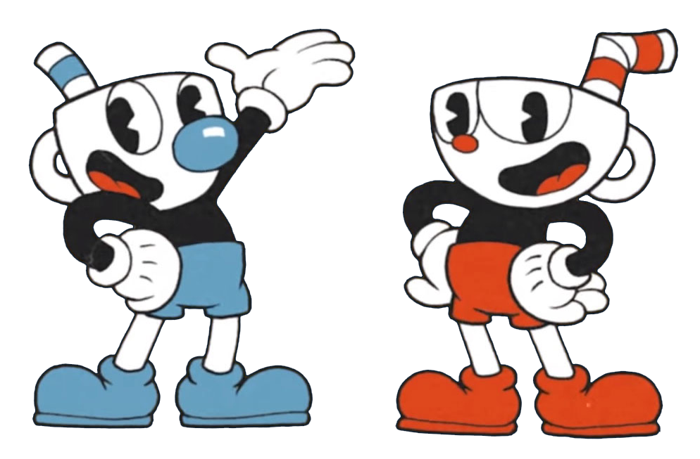 Капхед и Магмен. Cuphead герои. Cuphead and Mugman. Магмэн Cuphead.