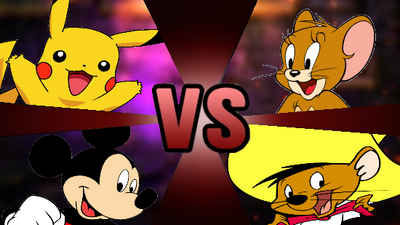 Iconic Cartoon Mice Battle Royale