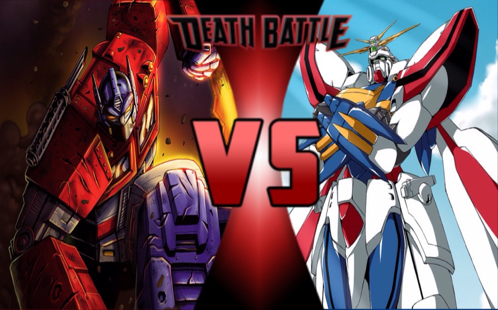 Image - Optimus Prime Vs Burning Gundam .jpg | DEATH BATTLE Wiki