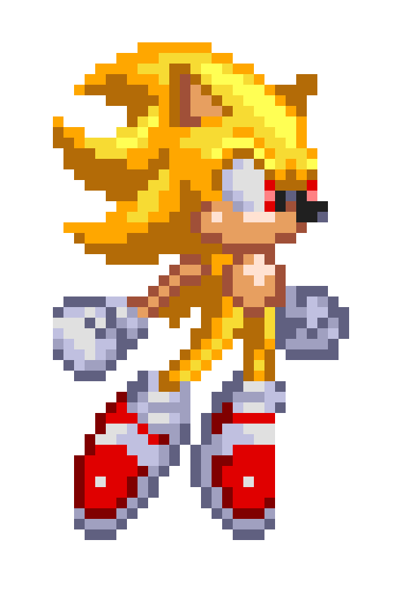 Sonic Exe Modern Sonic Sprites Png Transparent Png Download | Images ...
