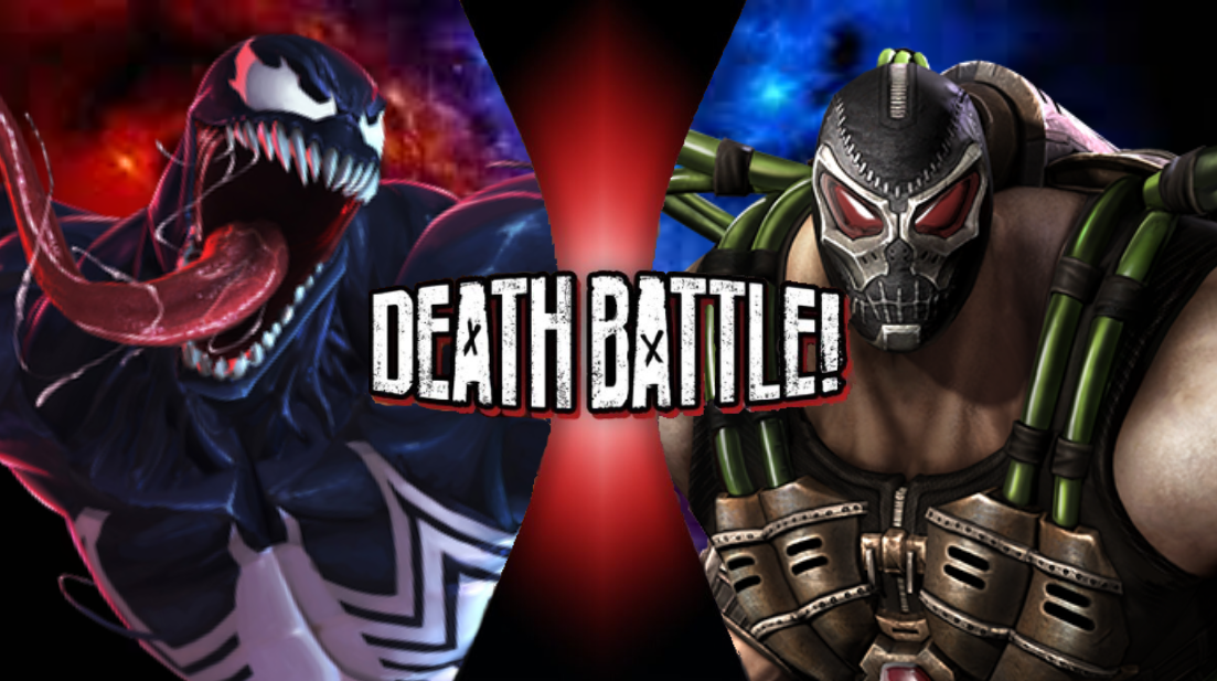 Vs death battle. Бэйн Веном. Bane vs Venom. Бейн vs кросбоунс. Яторо Бейн.