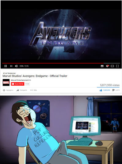 Avengers Endgame Trailer 2 Reaction by Simbiothero
