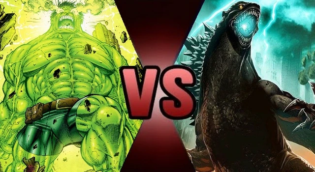 Image - Godzilla vs the incredible hulk.jpg | DEATH BATTLE Wiki ...