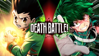 User Blog Treydagoat Midoriya Vs Gon My Hero Academia Vs Hunter X Hunter Death Battle Death Battle Wiki Fandom
