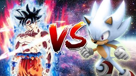 Video - Ultra Instinct Son Goku Vs Hyper Sonic Sprite Battle of Legends ...