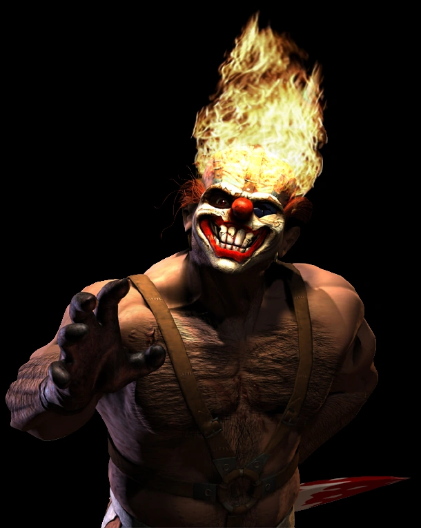 Image - Twisted Metal - Sweet Tooth himself as he appears ...